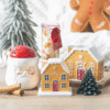 Candy Cane Warm Gingerbread Tube Candle Candy Cane Warm Gingerbread Tube Candle