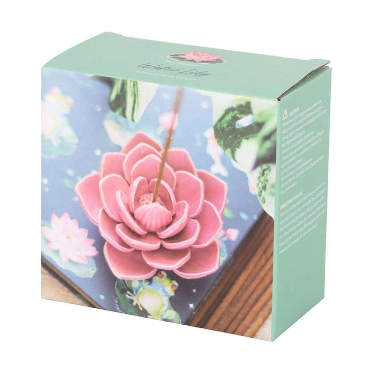 Pink Water Lily Incense Stick Holder Pink Water Lily Incense Stick Holder - Image 5