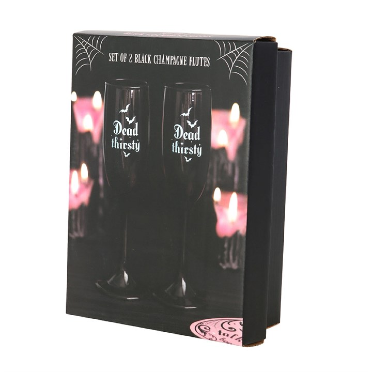 Set of 2 Dead Thirsty Champagne Flutes Set of 2 Dead Thirsty Champagne Flutes - Image 5