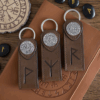 Joy Viking Rune Faux Leather Keyring Joy Viking Rune Faux Leather Keyring