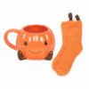 Cute Smiling Pumpkin Mug and Socks Set Cute Smiling Pumpkin Mug and Socks Set