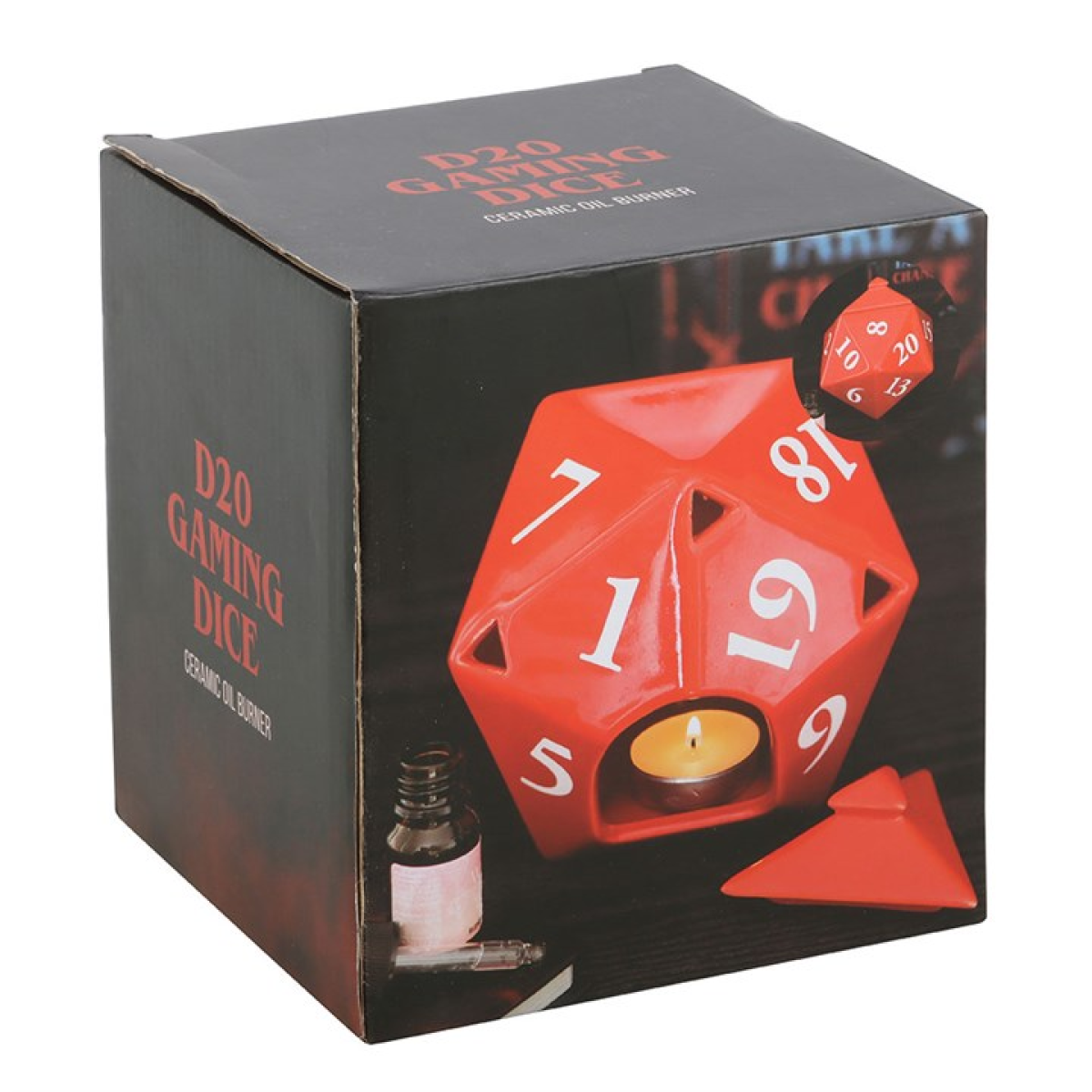 D20 Gaming Dice Shaped Oil Burner D20 Gaming Dice Shaped Oil Burner - Image 6
