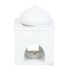 Off White Mosque Oil Burner and Incense Cone Holder Off White Mosque Oil Burner and Incense Cone Holder