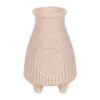 Greige Ribbed Palo Santo Brick Burner Greige Ribbed Palo Santo Brick Burner