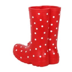 Alternative view of Red Welly Boot Planter