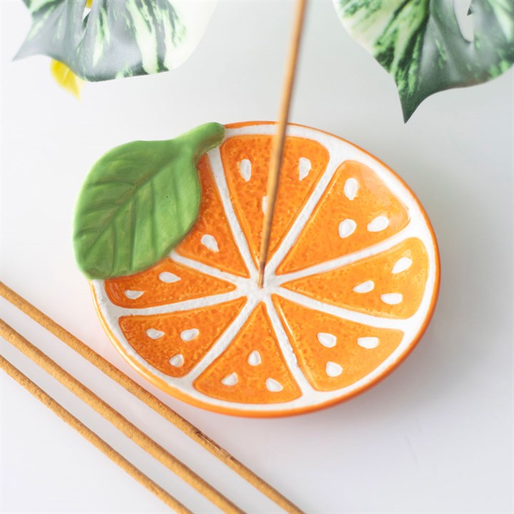 Orange Slice Incense Stick Holder Orange Slice Incense Stick Holder - Image 4