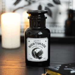 Mystic Raven Deadly Nightshade Apothecary Candle