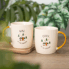 Camping King and Queen Couples Mug Set Camping King and Queen Couples Mug Set