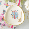 Floral Ladybird Trinket Dish