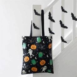 Monster Mash Print Polycotton Tote Bag