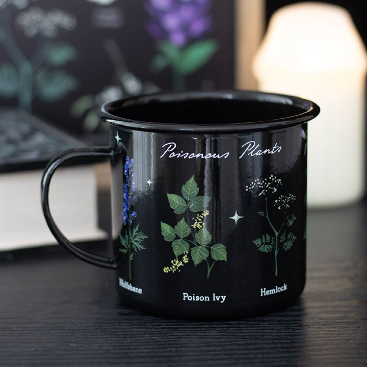 Poisonous Plants Enamel Mug Poisonous Plants Enamel Mug