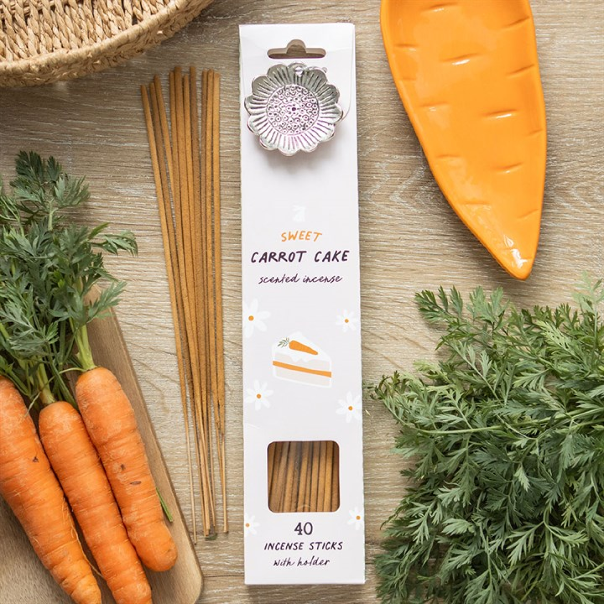 Set of 18 Carrot Cake Incense Stick Gift Sets in Display Set of 18 Carrot Cake Incense Stick Gift Sets in Display