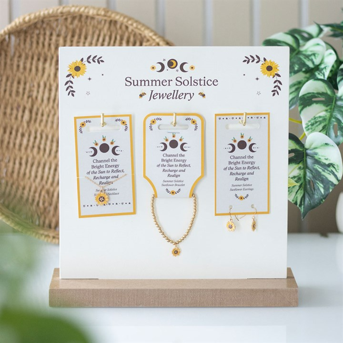 Set of 18 Summer Solstice Jewellery Pieces on Display Set of 18 Summer Solstice Jewellery Pieces on Display