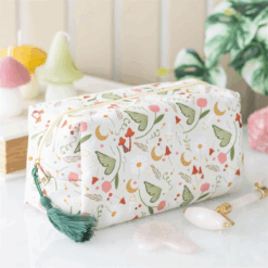 Fairy Folklore Print Makeup Bag