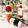 Festive Wine Bottle Covers Reusable Christmas Decor for Any Occasion
