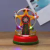 Glowing Music Carousel – Colourful Lights & Elegant Design – Decorative Toy