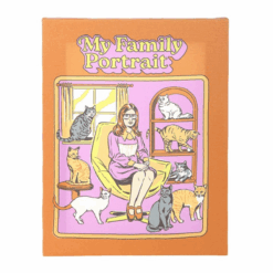 Alternative view of 19x25cm My Family Portrait Canvas Plaque by Steven Rhodes