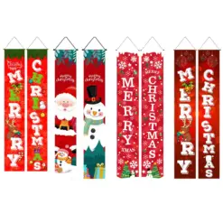 Christmas Door Banner - Festive Decor for Home & New Year