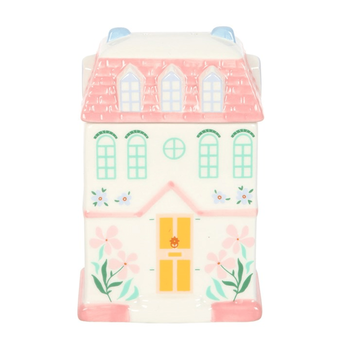 *Pastel House Shaped Ceramic Oil Burner and Wax Warmer(18/36) *Pastel House Shaped Ceramic Oil Burner and Wax Warmer(18/36) - Image 3