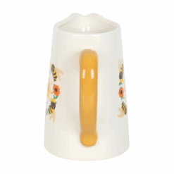 Alternative view of Bee and Sunflower Ceramic Flower Jug