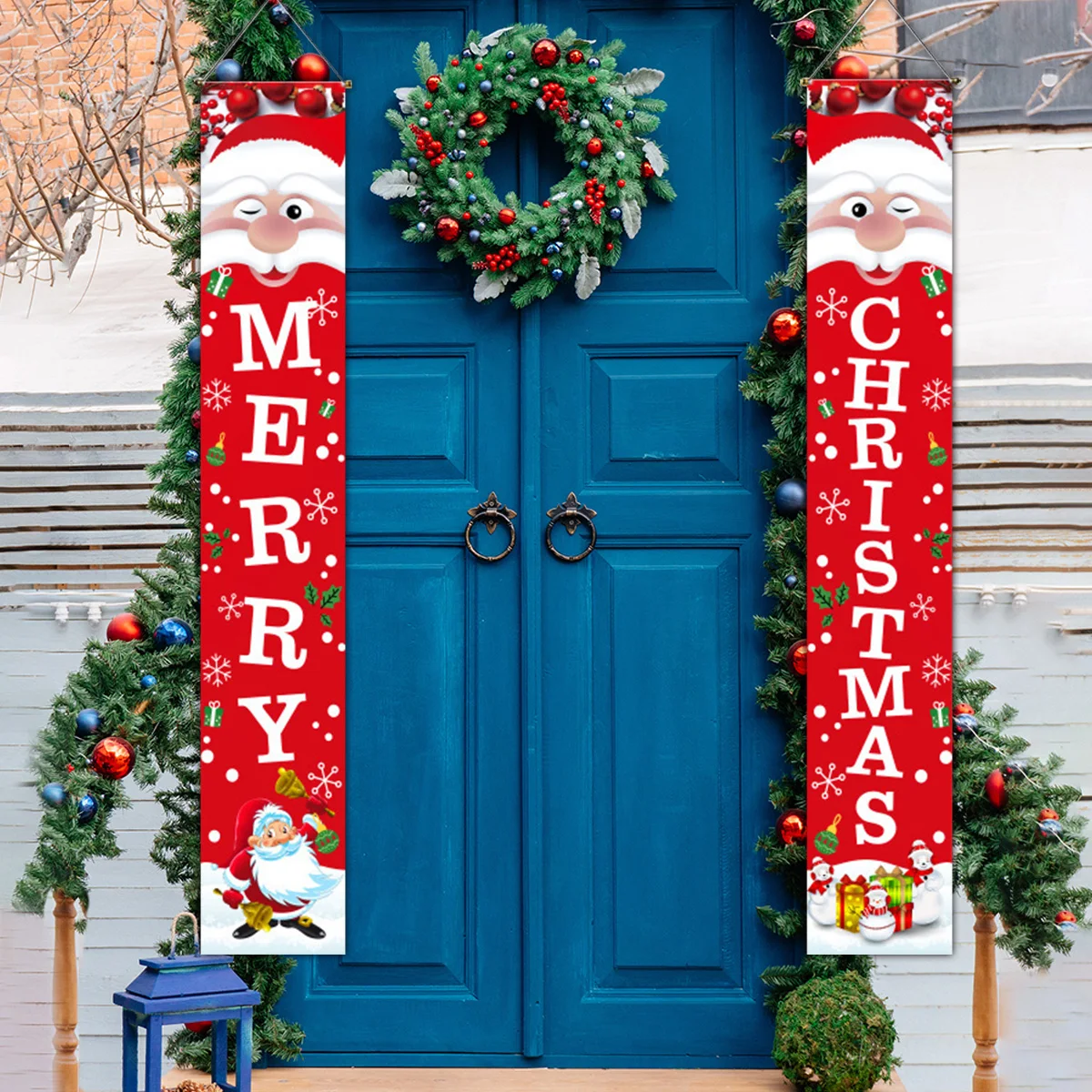 Christmas Door Banner - Festive Decor for Home & New Year Christmas Door Banner - Festive Decor for Home & New Year - Image 4