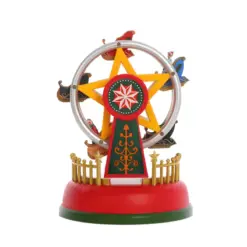 Glowing Music Carousel – Colourful Lights & Elegant Design – Decorative Toy