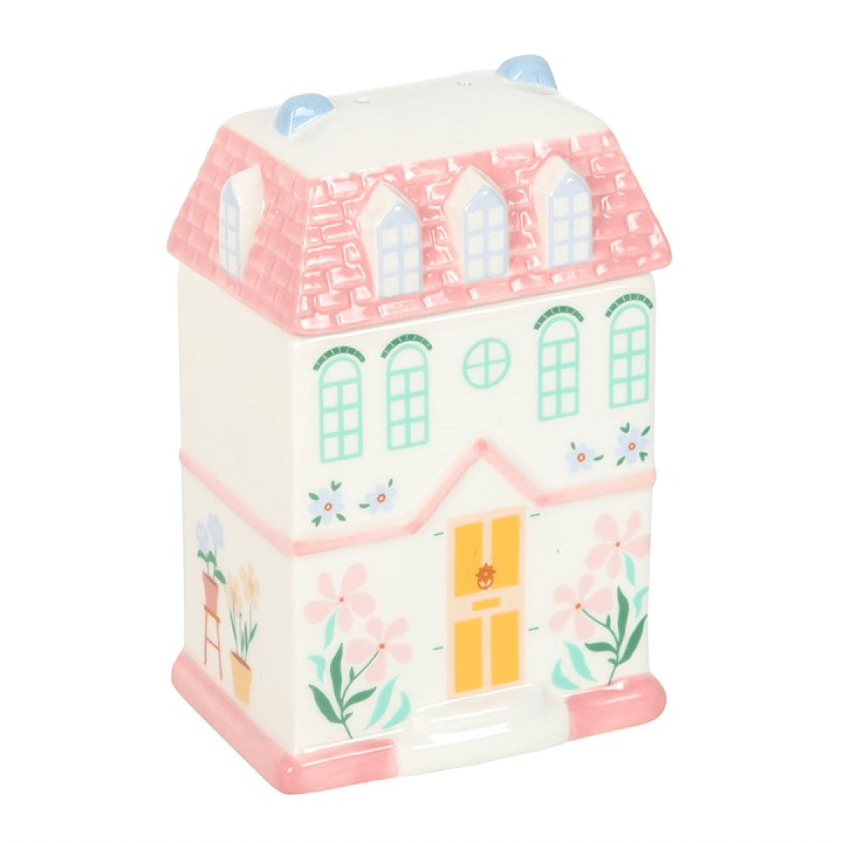 *Pastel House Shaped Ceramic Oil Burner and Wax Warmer(18/36) *Pastel House Shaped Ceramic Oil Burner and Wax Warmer(18/36) - Image 5