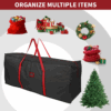 Black Christmas Tree Storage Bag – Heavy-Duty Zip Bag for Artificial Trees Black Christmas Tree Storage Bag – Heavy-Duty Zip Bag for Artificial Trees