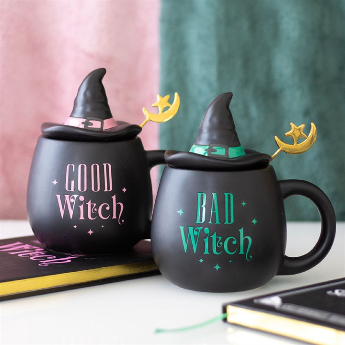 Bad Witch Lidded Mug with Spoon Bad Witch Lidded Mug with Spoon - Image 6