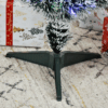 3ft Artificial Prelit Christmas Tree Snow Tree LED Fibre Optics Green White 3ft Artificial Prelit Christmas Tree Snow Tree LED Fibre Optics Green White