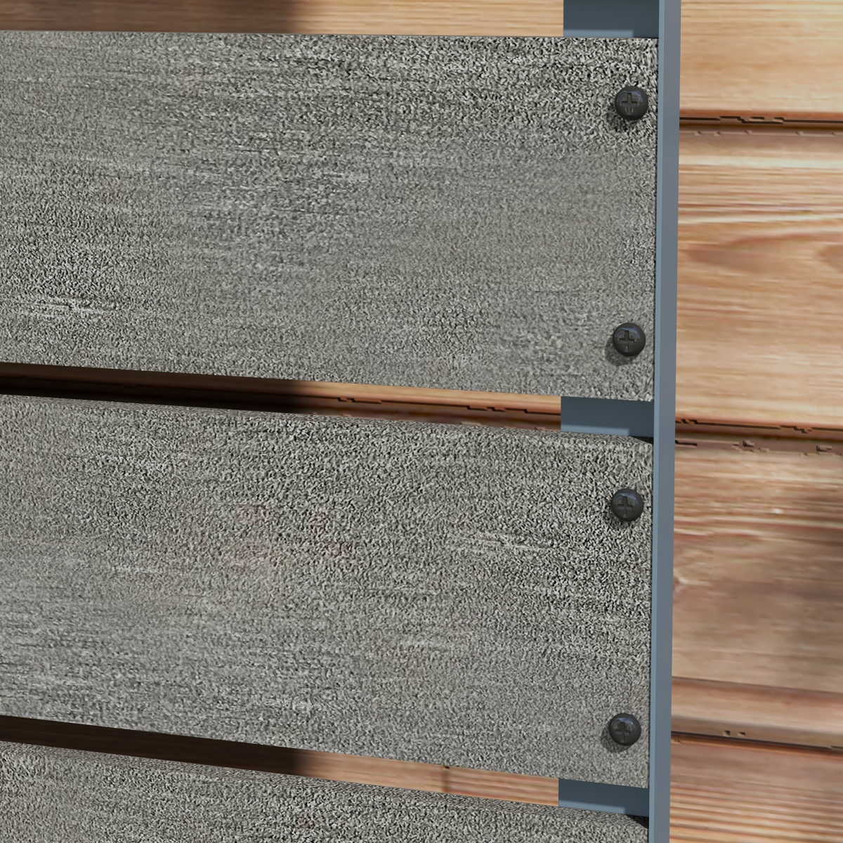 Raised Garden Bed with Trellis and Drainage Hole – Grey Planter Box for Outdoor Gardening Raised Garden Bed with Trellis and Drainage Hole – Grey Planter Box for Outdoor Gardening - Image 8