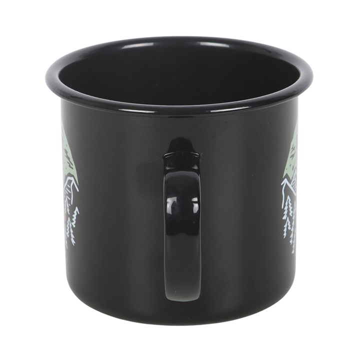 Bigfoot Search Team Enamel Mug Bigfoot Search Team Enamel Mug - Image 4