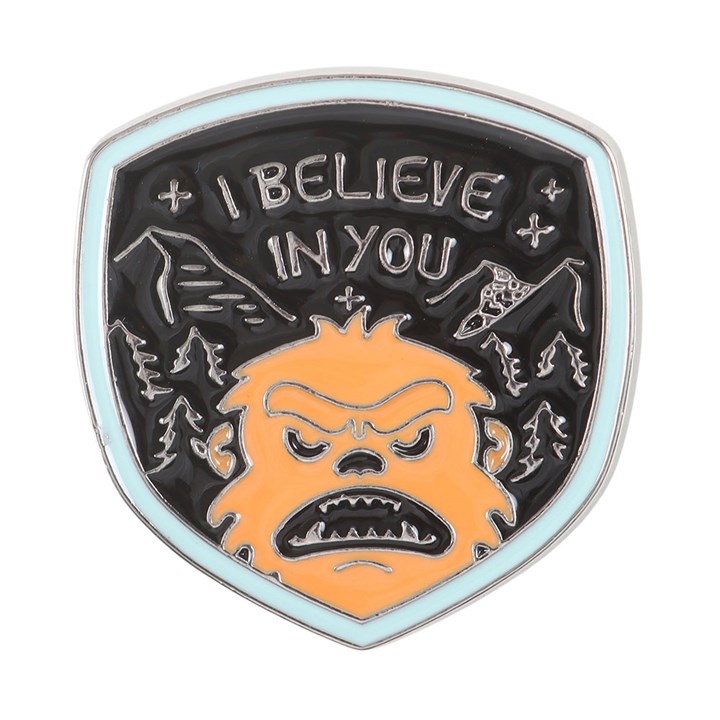 Bigfoot Enamel Pin Badge Bigfoot Enamel Pin Badge
