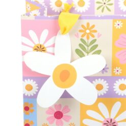 Alternative view of 23cm Floral Patchwork Print Gift Bag