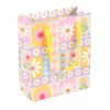 23cm Floral Patchwork Print Gift Bag