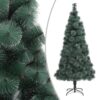 Artificial Christmas Tree with LEDs & Ball Set – Green – 120–180 cm – PVC & PE