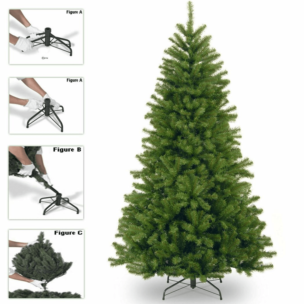 7FT Green Artificial Christmas Tree – Colorado Style (210cm) 7FT Green Artificial Christmas Tree – Colorado Style (210cm) - Image 5