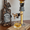 Whiskey Dispenser & Bottle Rack for Home Bar – Unique Gift for Wine Lovers Whiskey Dispenser & Bottle Rack for Home Bar – Unique Gift for Wine Lovers