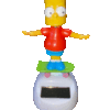 Bart Simpson Solar Powered Pal Novelty Gift Bart Simpson Solar Powered Pal Novelty Gift