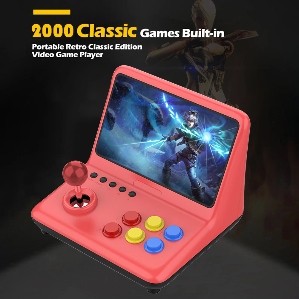 32GB 9-inch Arcade Joystick, A7 Quad-Core CPU, Retro Game Console, Kids Gift 32GB 9-inch Arcade Joystick, A7 Quad-Core CPU, Retro Game Console, Kids Gift - Image 5