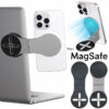 Magnetic Desktop Phone Holder for MagSafe, Foldable Stand & Mount for Car/Laptop