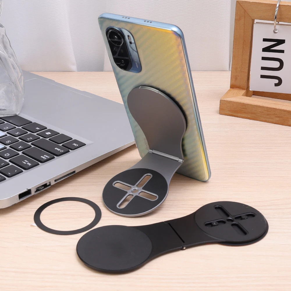 Magnetic Desktop Phone Holder for MagSafe, Foldable Stand & Mount for Car/Laptop Magnetic Desktop Phone Holder for MagSafe, Foldable Stand & Mount for Car/Laptop - Image 9