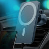 Magnetic Wireless Car Charger Phone Support 15W Fast Charging Dashboard Phone