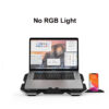 RGB Gaming Laptop Adjustable Stand with 6 Fans, Cooling for 12-17 Inch Laptops