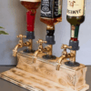 Whiskey Dispenser & Bottle Rack for Home Bar – Unique Gift for Wine Lovers Whiskey Dispenser & Bottle Rack for Home Bar – Unique Gift for Wine Lovers