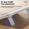 21-Inch Portable Laptop Cooler Stand with Silent Cooling Fan & Heat Distribution