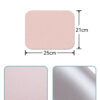 Small Office Mouse Pad, Colorful Dual-Sided Waterproof PU Leather, Non-Slip Mat