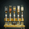 Whiskey Dispenser & Bottle Rack for Home Bar – Unique Gift for Wine Lovers Whiskey Dispenser & Bottle Rack for Home Bar – Unique Gift for Wine Lovers