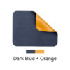 Small Office Mouse Pad, Colorful Dual-Sided Waterproof PU Leather, Non-Slip Mat