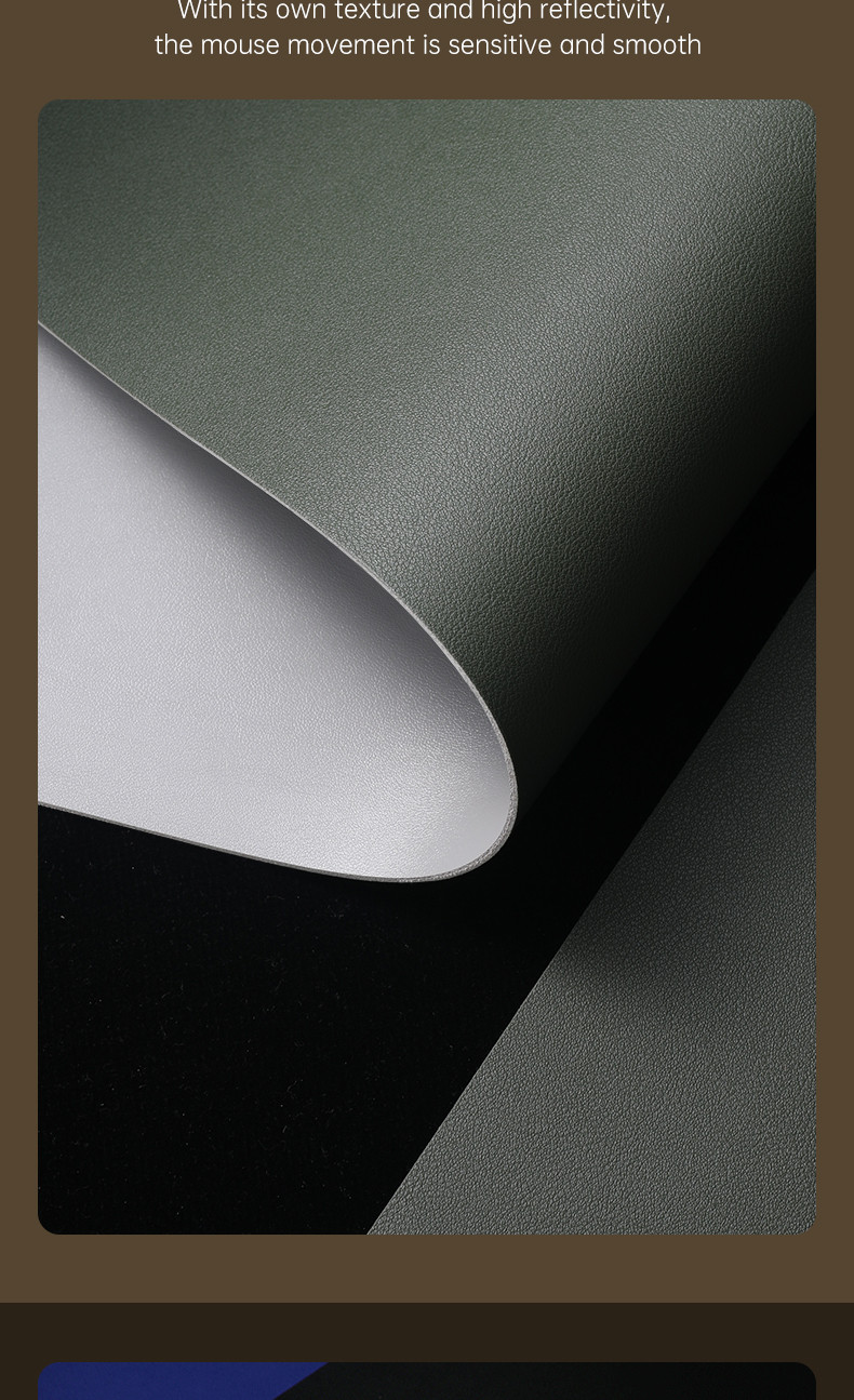 Large Waterproof Leather Mouse Pad, Desk Mat For Home Office, Gaming, Keyboard Large Waterproof Leather Mouse Pad, Desk Mat For Home Office, Gaming, Keyboard - Image 16